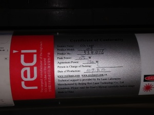 Лазерный гравировально-резальный станок Wattsan NC-C1612 не использовался