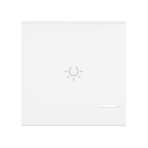 Клавиша CADUCEUS ALING EXPERIENCE, 2М, с символом «свет», с индикаторным окошком