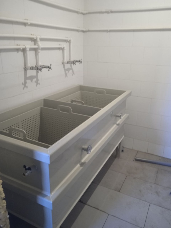 Барботажная ванна 2 отсека