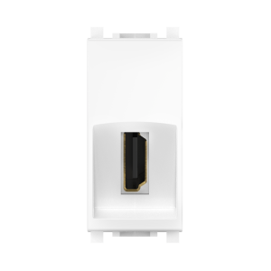 Встраиваемая HDMI розетка CADUCEUS ALING EXPERIENCE, тип А-A, с антибактериальной защитой