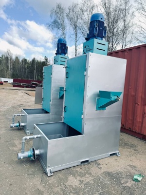 Центрифуга для ПЭТ и твердого пластика