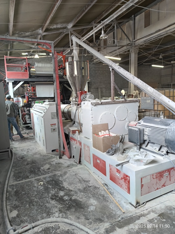 Линия для производства напольных покрытий SPC