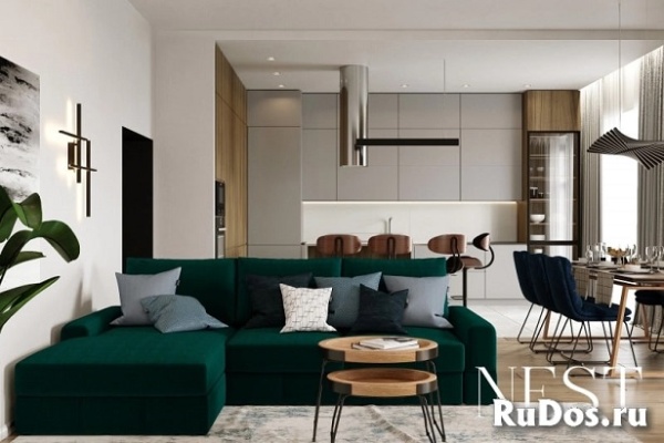 NEST INTERIORS - дизайн интерьера “под ключ” + подарок при заказе проекта