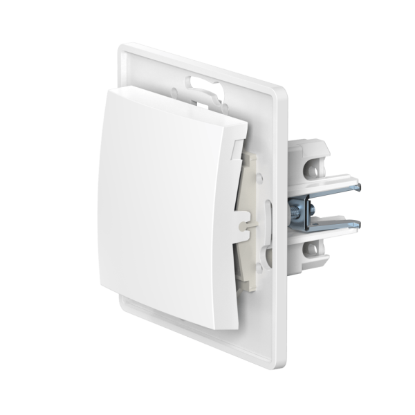 Выключатель скрытой установки CADUCEUS ALING PRESTIGE одноклавишный, 10АХ, 250В~, механизм