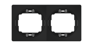 Рамка декоративная CADUCEUS ALING EON, двухместная, горизонтальная