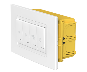 Комплект встраиваемых выключателей CADUCEUS ALING EXPERIENCE для ванной комнаты, 16А, 250В~