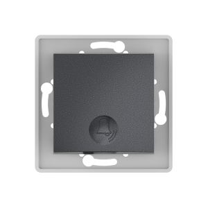 Выключатель скрытой установки CADUCEUS ALING PRESTIGE кнопочный, с символом «Звонок», 10А, 250В~, механизм