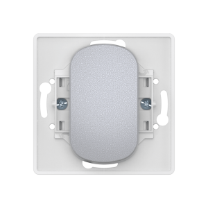 Выключатель скрытой установки одноклавишный CADUCEUS ALING EON с узкой клавишей, проходной, 10АХ, 250В~, механизм