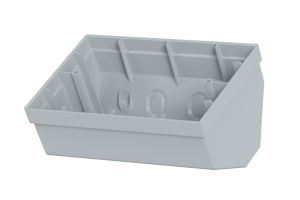 Рамка монтажная 4М CADUCEUS ALING EXPERIENCE для открытой проводки, угловая