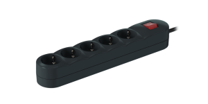 Удлинитель CADUCEUS ALING с выключателем, 5х16А, 250В~, 3м