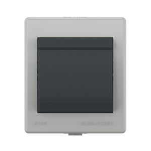 Выключатель одноклавишный CADUCEUS ALING POWER, проходной, для открытой проводки, 10АХ, 250В~