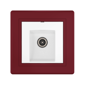 Розетка скрытой установки CADUCEUS ALING PRESTIGE антенная TV, одиночная