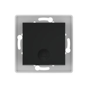 Выключатель скрытой установки CADUCEUS ALING PRESTIGE кнопочный, с символом «Звонок», 10А, 250В~, механизм