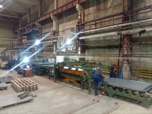 Линия поперечной резки рулонной стали 0,5-3 мм