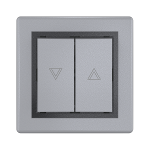 Выключатель скрытой установки CADUCEUS ALING PRESTIGE кнопочный для жалюзи/рольставней, 10А, 250В~