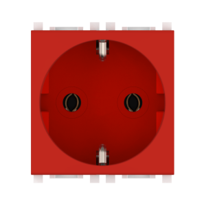 Розетка CADUCEUS ALING EXPERIENCE электрическая, модульная, для скрытой проводки, механизм, 16А, 250 В~