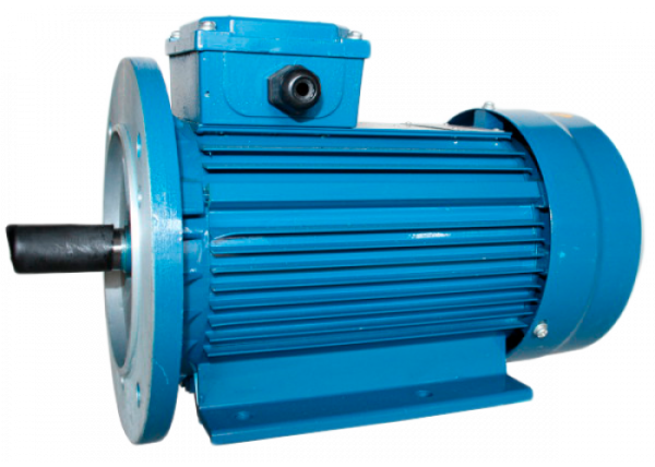 Электродвигатель Элком 5АИ90L2Б1У2 3 квт 2840 об/мин (3квт 3000 оборотов в минуту) лапы