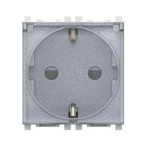 Розетка CADUCEUS ALING EXPERIENCE электрическая, модульная с крышкой, для скрытой проводки, механизм, 16А, 250 В~