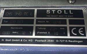 Вязальные машины STOLL (5–14 класс) в наличии