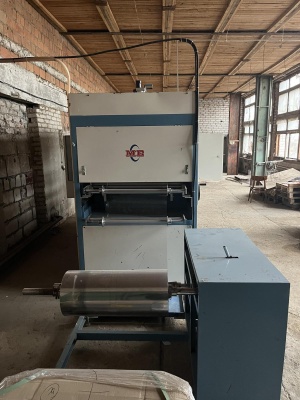 Машина для термоформования методом вакуум-формовки, из листовых и рулонных полимеров (ПС, ПП, ПЭТ, ПВХ и прочих)