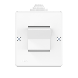 Выключатель одноклавишный CADUCEUS ALING OG, перекрестный, для открытой проводки, 10А, 250В~