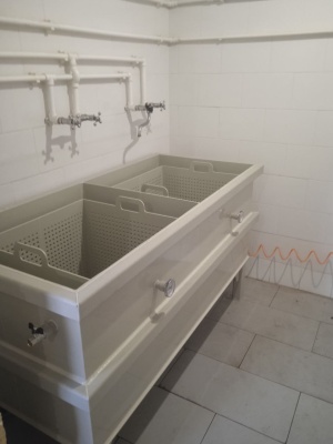 Барботажная ванна 2 отсека