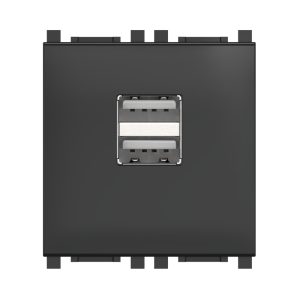 Розетка USB 2.0 тип А CADUCEUS ALING EXPERIENCE для скрытой проводки, для зарядки 2-х устройств