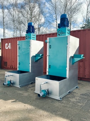 Центрифуга для ПЭТ и твердого пластика