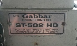 Швейная машина для мкр/Биг Бэгов мешков gabbar st