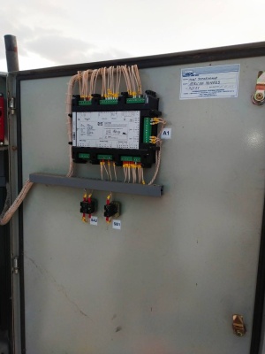 Дизельный генератор Doosan 500 квт наработка 110 моточасов