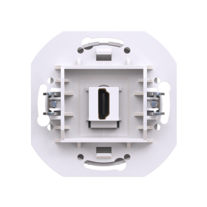 Розетка скрытой установки CADUCEUS ALING EON с модулем Keystone HDMI тип A-A, механизм
