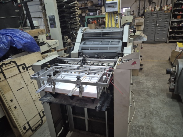 Печатная машина Hamada WH47-NPD c нумерацией