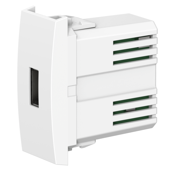 Встраиваемая розетка USB 2.0 тип А CADUCEUS ALING MODE для зарядки 1-го устройства, механизм