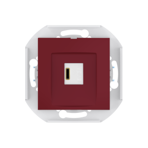 Розетка скрытой установки CADUCEUS ALING PRESTIGE USB, тип С, для зарядки, 1-го устройства, 3А, 5В=, 250В~, механизм