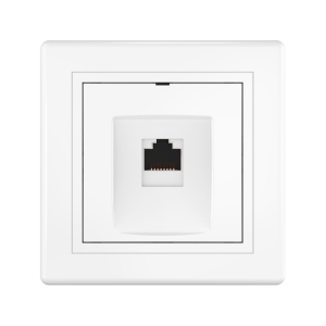 Розетка скрытой установки CADUCEUS ALING PRESTIGE компьютерная с модулем Keystone RJ45 8P8C cat.6, FTP