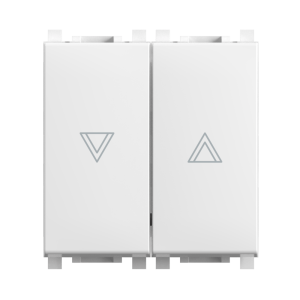 Выключатель встраиваемый CADUCEUS ALING EXPERIENCE для рольставней/жалюзи, кнопочный, 16А, 250В~