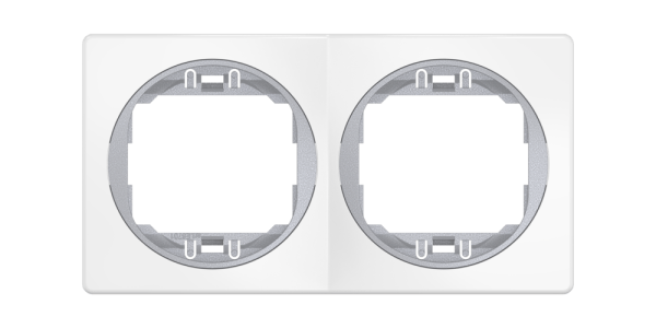 Рамка декоративная CADUCEUS ALING EON, двухместная, горизонтальная