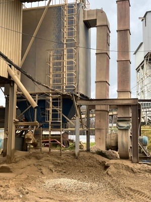 Комплекс оборудования для сушки песка