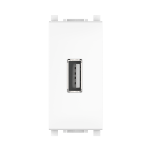 Розетка USB 2.0 тип А CADUCEUS ALING EXPERIENCE для скрытой проводки, для зарядки 1-го устройства