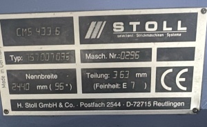 Вязальные машины STOLL (5–14 класс) в наличии