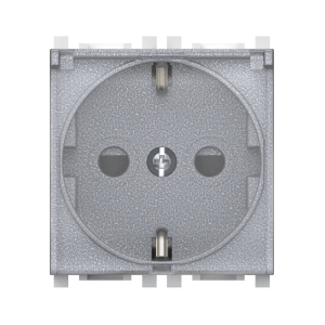 Розетка CADUCEUS ALING EXPERIENCE электрическая, модульная с крышкой, для скрытой проводки, механизм, 16А, 250 В~