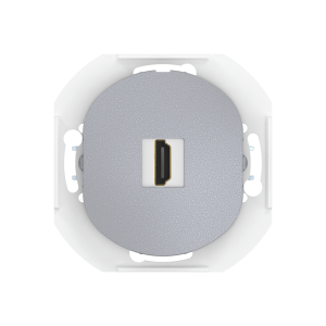 Розетка скрытой установки CADUCEUS ALING EON с модулем Keystone HDMI тип A-A, механизм