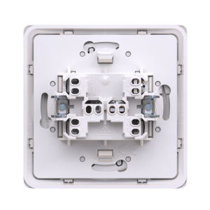 Выключатель скрытой установки одноклавишный CADUCEUS ALING EON с индикацией, 10АХ, 250В~
