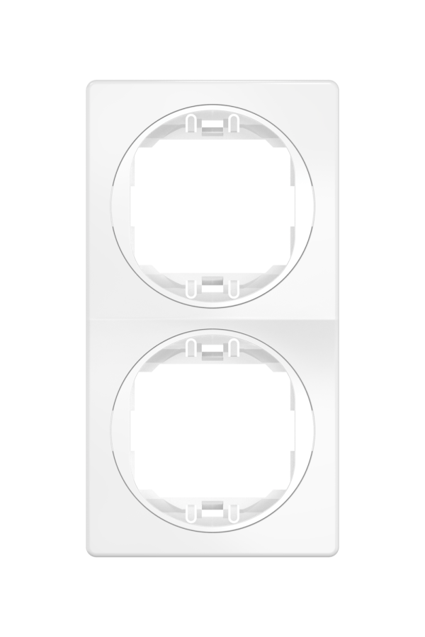 Рамка декоративная CADUCEUS ALING EON, двухместная, вертикальная