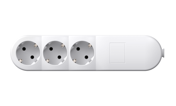 Колодка удлинителя CADUCEUS ALING без выключателя, 3х16А, 250В~