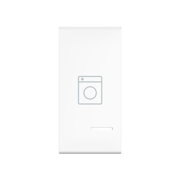 Клавиша CADUCEUS ALING EXPERIENCE, 1М, с символом «стиральная машина», с индикаторным окошком