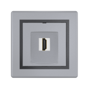 Розетка скрытой установки CADUCEUS ALING PRESTIGE с модулем Keystone HDMI тип A-A