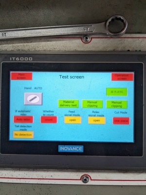 Автоматическая валковая подача с сервоприводом