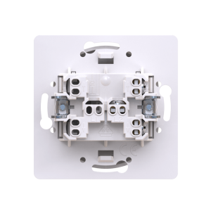 Выключатель скрытой установки CADUCEUS ALING EON, одноклавишный, проходной, с индикацией, 10АХ, 250В~, механизм