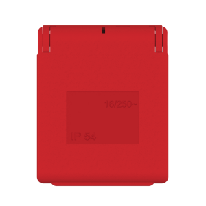 Розетка CADUCEUS ALING электрическая панельная, с крышкой, 16А, 250 В~